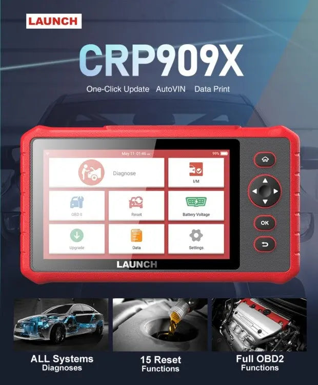 Launch Launch Creader Professional CRP909X Auto Uitleesapparaat