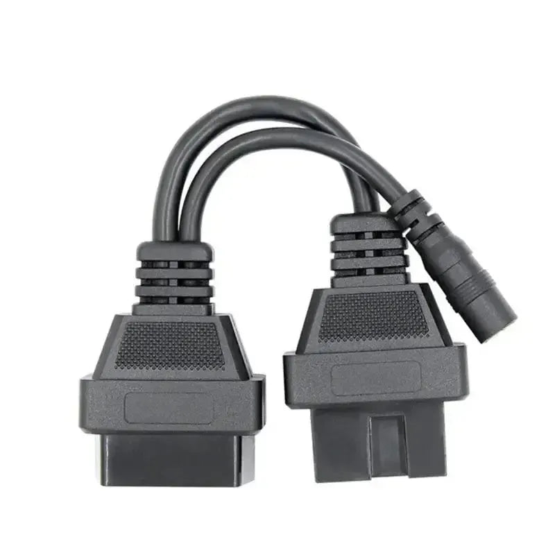 Mitsubishi/Hyundai 12-polig OBD1 – 16-polig OBD2 Adapterkabel | Personenwagen