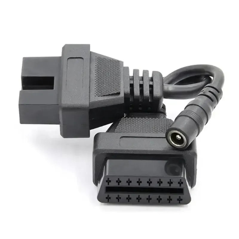 Mitsubishi/Hyundai 12-polig OBD1 – 16-polig OBD2 Adapterkabel | Personenwagen