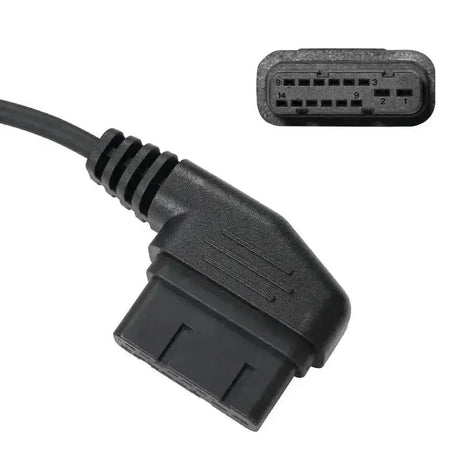 OBDSTAR (TCM-018) | GM (6L30/35/40/45/50) 14-poliges TCM – 15-poliges DB15 Adapterkabel | Personenwagen