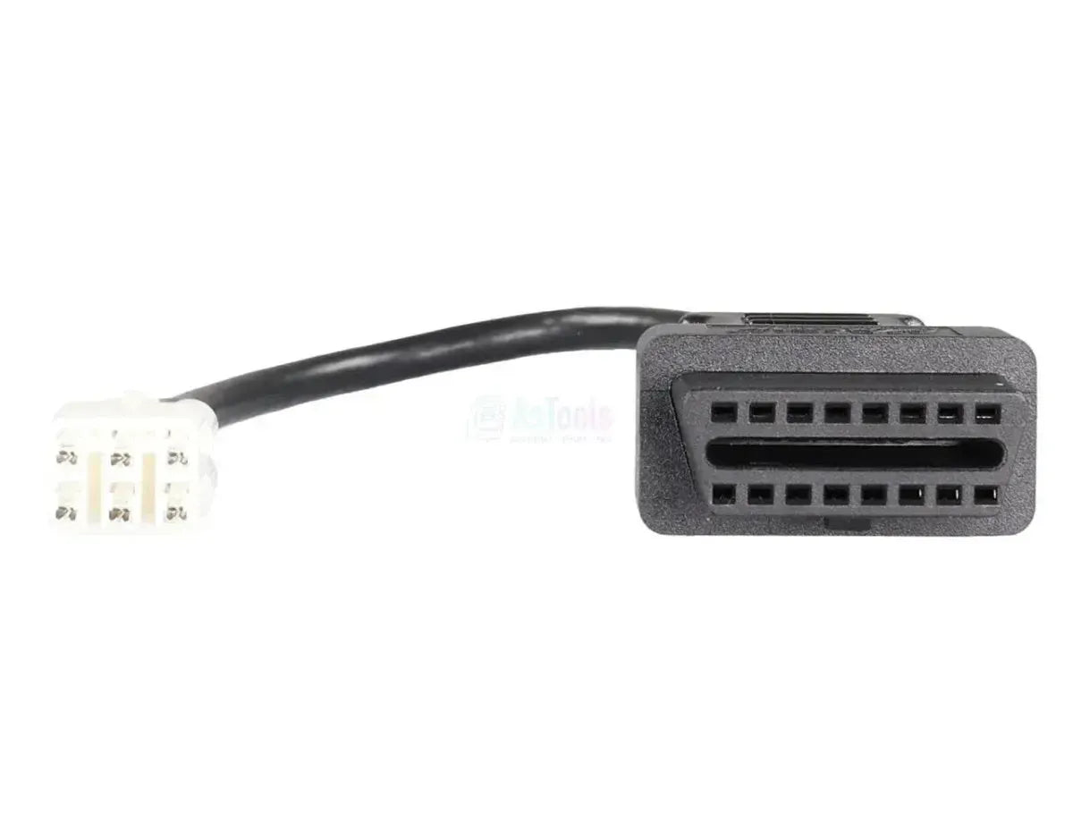 OBDSTAR (M007) | Beta 6-poliges OBD – 16-poliges OBD2 Adapterkabel | Motorrad