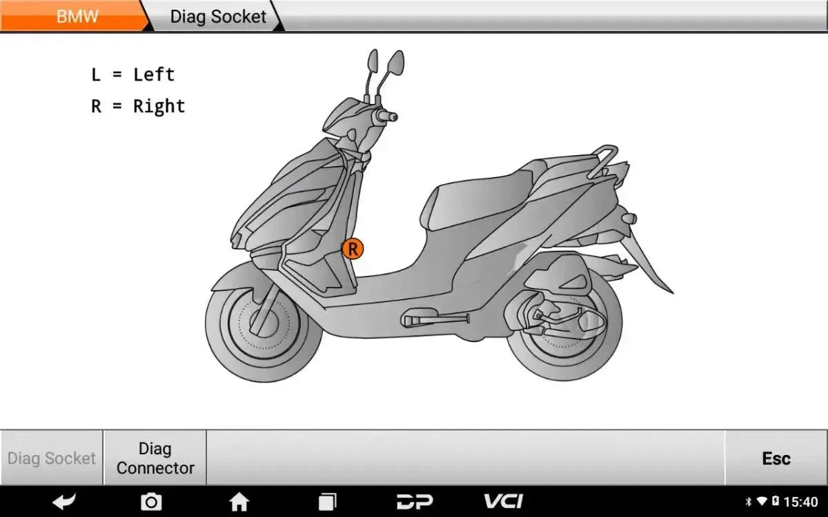OBDSTAR IScan BMW Motorrad Diagnosegerät
