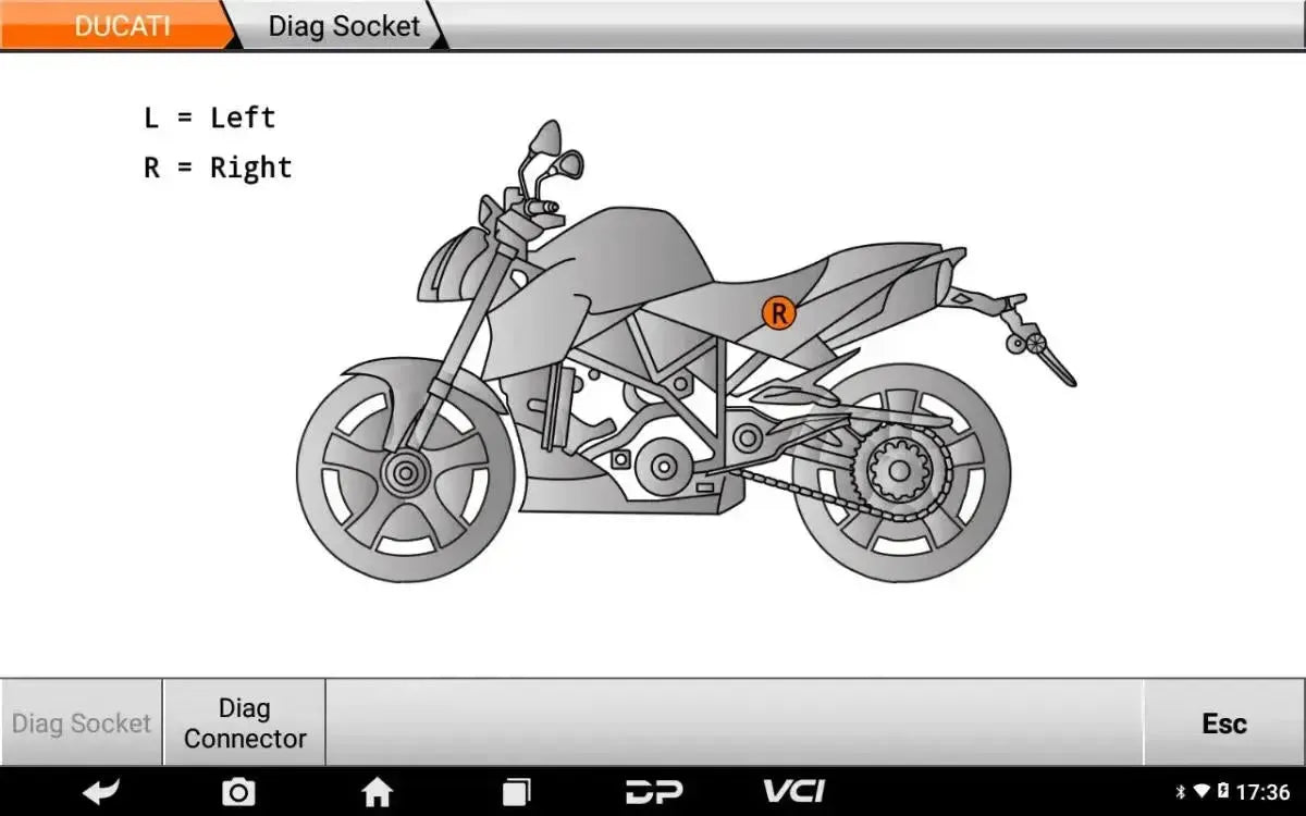 OBDSTAR IScan Ducati Motorrad Diagnosegerät