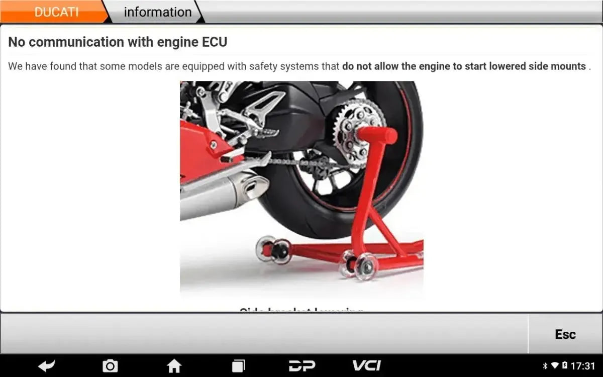 OBDSTAR IScan Ducati Motorrad Diagnosegerät