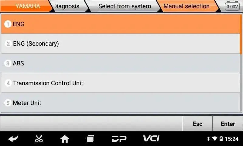 OBDSTAR IScan Japan Snorfiets/Motorrad Diagnosegerät