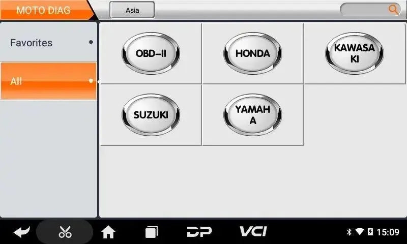 OBDSTAR IScan Japan Snorfiets/Motorrad Diagnosegerät