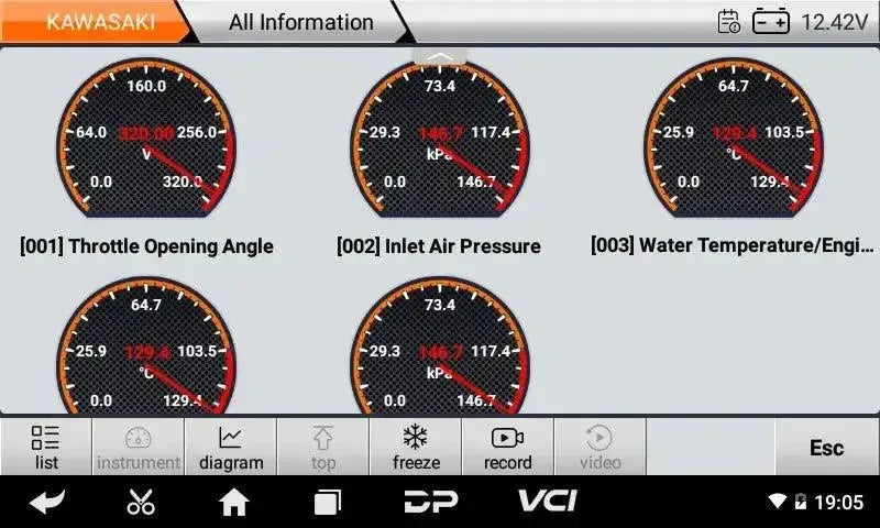OBDSTAR IScan Kawasaki (Marine) Diagnosegerät