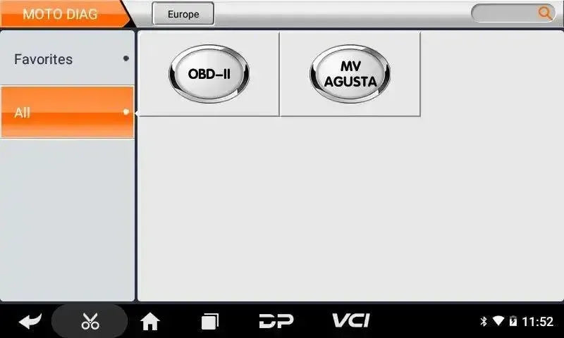 OBDSTAR IScan MV Agusta Motorrad Diagnosegerät