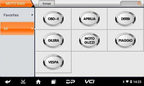 OBDSTAR IScan Polaris Multi Motorrad Diagnosegerät