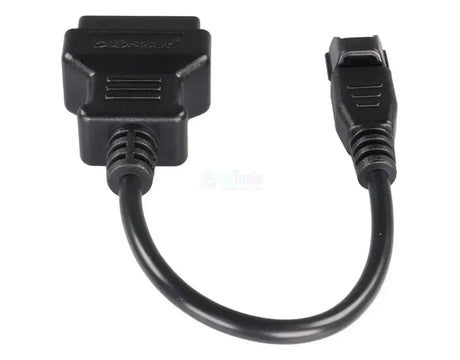 OBDSTAR (M027) | Kymco/Kawasaki 3-poliges OBD – 16-poliges OBD2 Adapterkabel | Motorrad