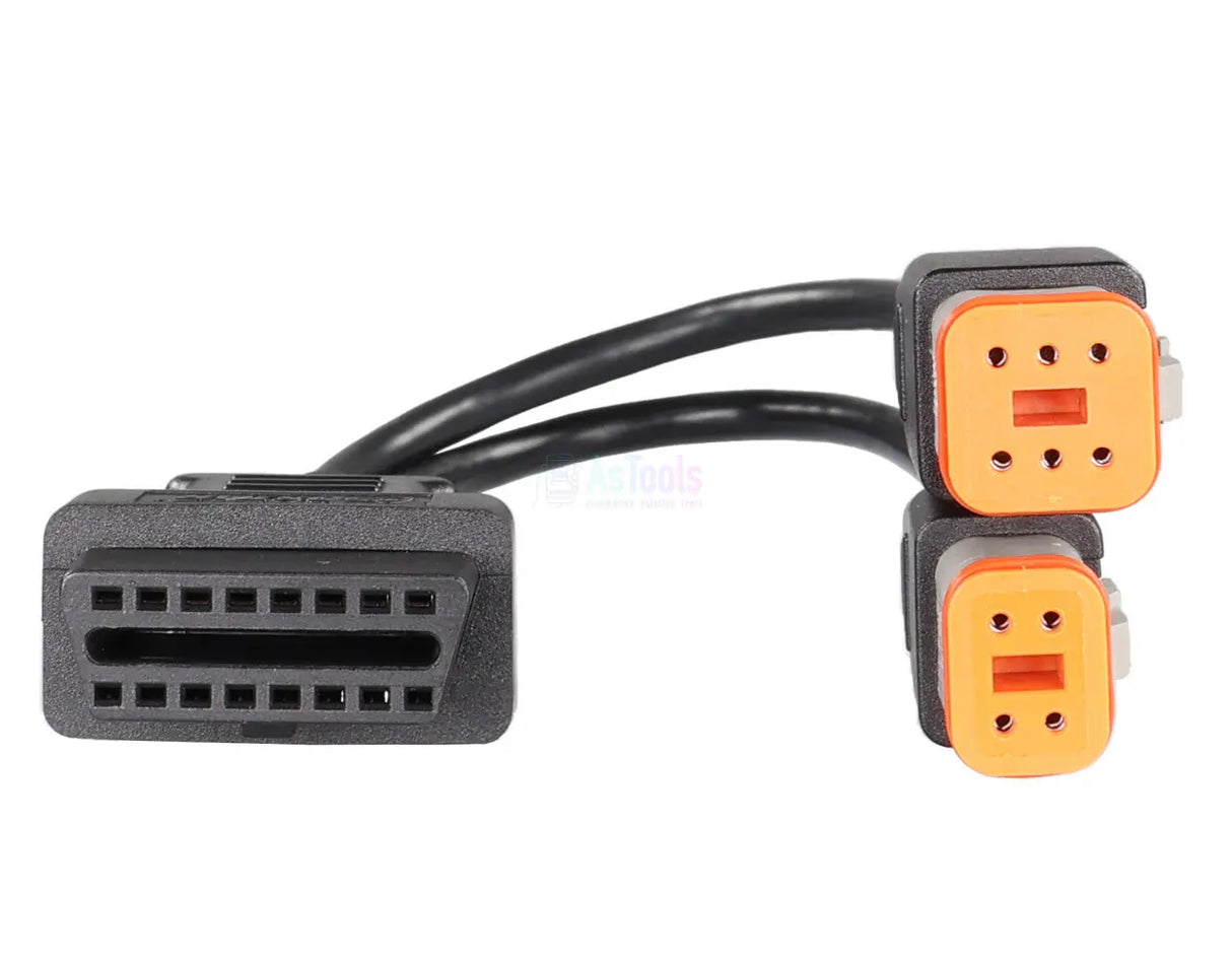 OBDSTAR OBDSTAR Harley Davidson 4+6 Pins OBD - 16 Pins OBD2 Verloopkabel Motorfiets