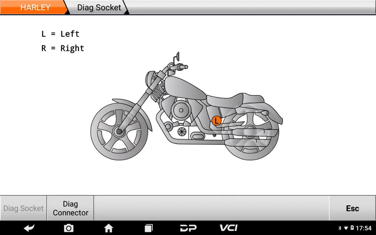 OBDSTAR OBDSTAR IScan Harley Davidson Motorfiets Uitleesapparaat