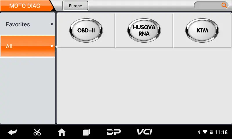 OBDSTAR OBDSTAR IScan KTM/Husqvarna Motorfiets Uitleesapparaat