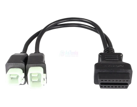 OBDSTAR OBDSTAR Kawasaki 4+6 Pins OBD - 16 Pins OBD2 Verloopkabel Motorfiets