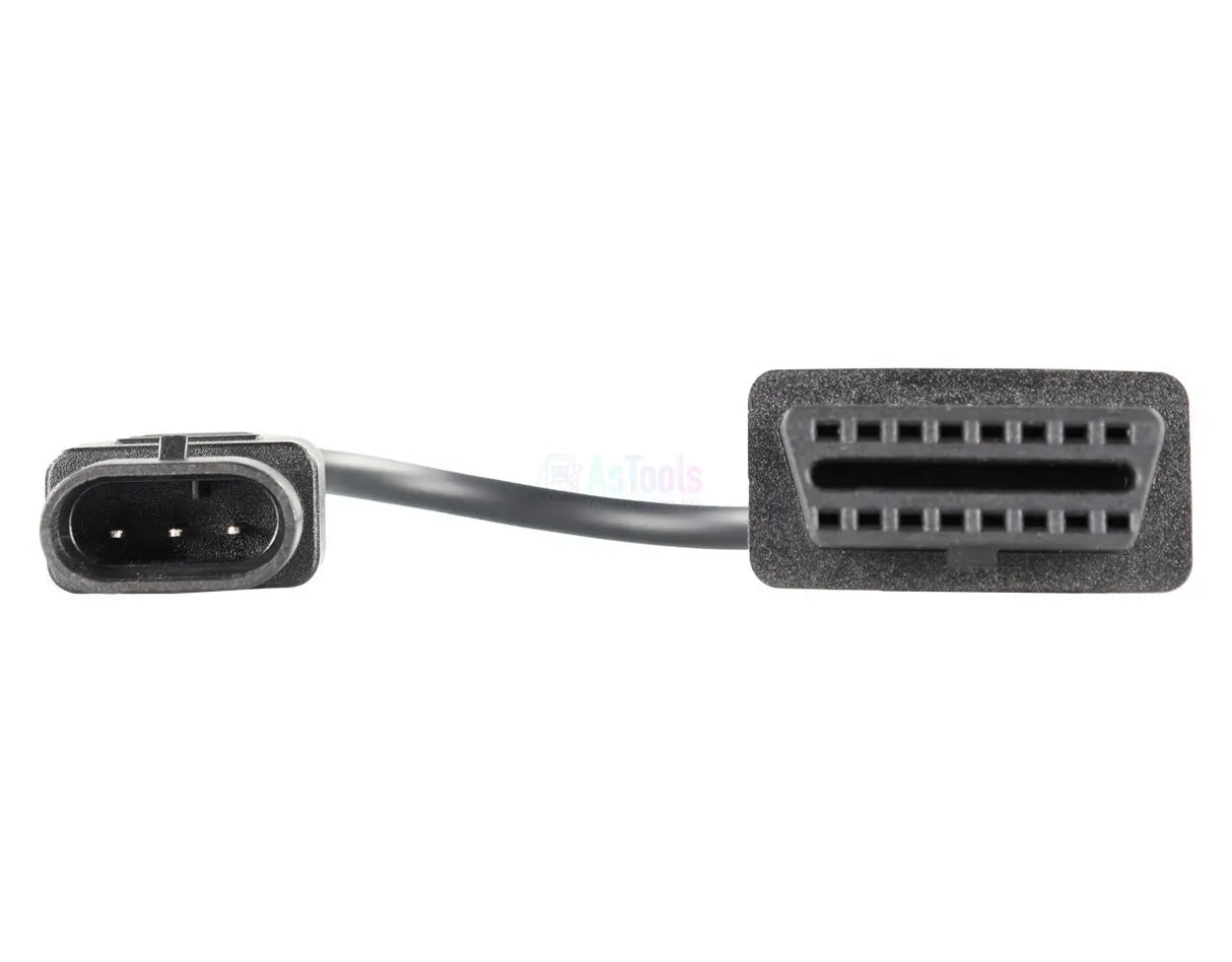 OBDSTAR OBDSTAR Universele 3 Pins OBD - 16 Pins OBD2 Verloopkabel Snorfiets/Motorfiets
