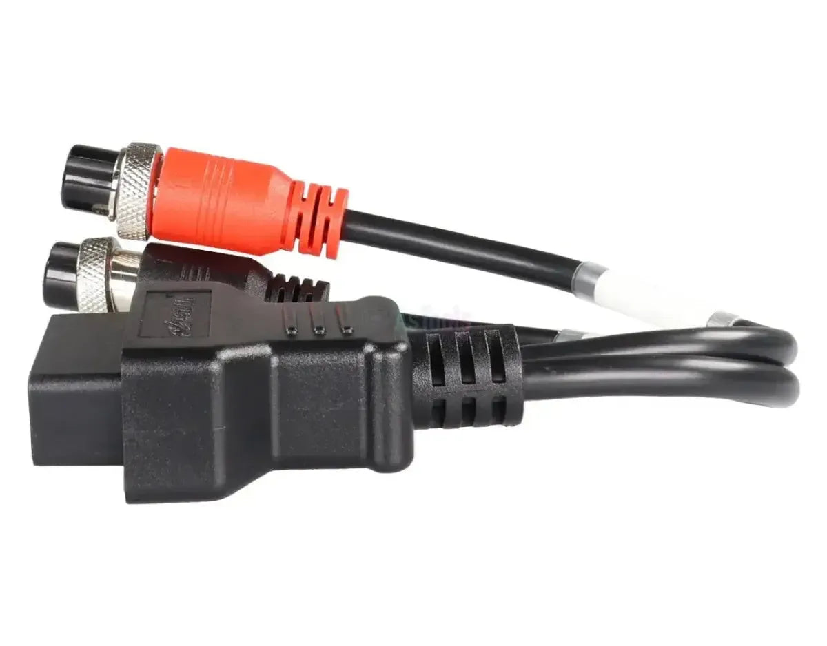 OBDSTAR (M028) | PGO 6+6-poliger OBD – 16-poliger OBD2 Adapterkabel | Motorrad