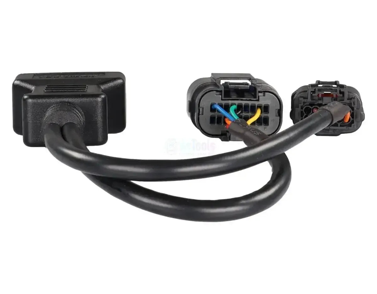 OBDSTAR (M054) | Suzuki/Yamaha 12+18-polige IMMO – 16-poliges OBD2 Adapterkabel | Motorrad