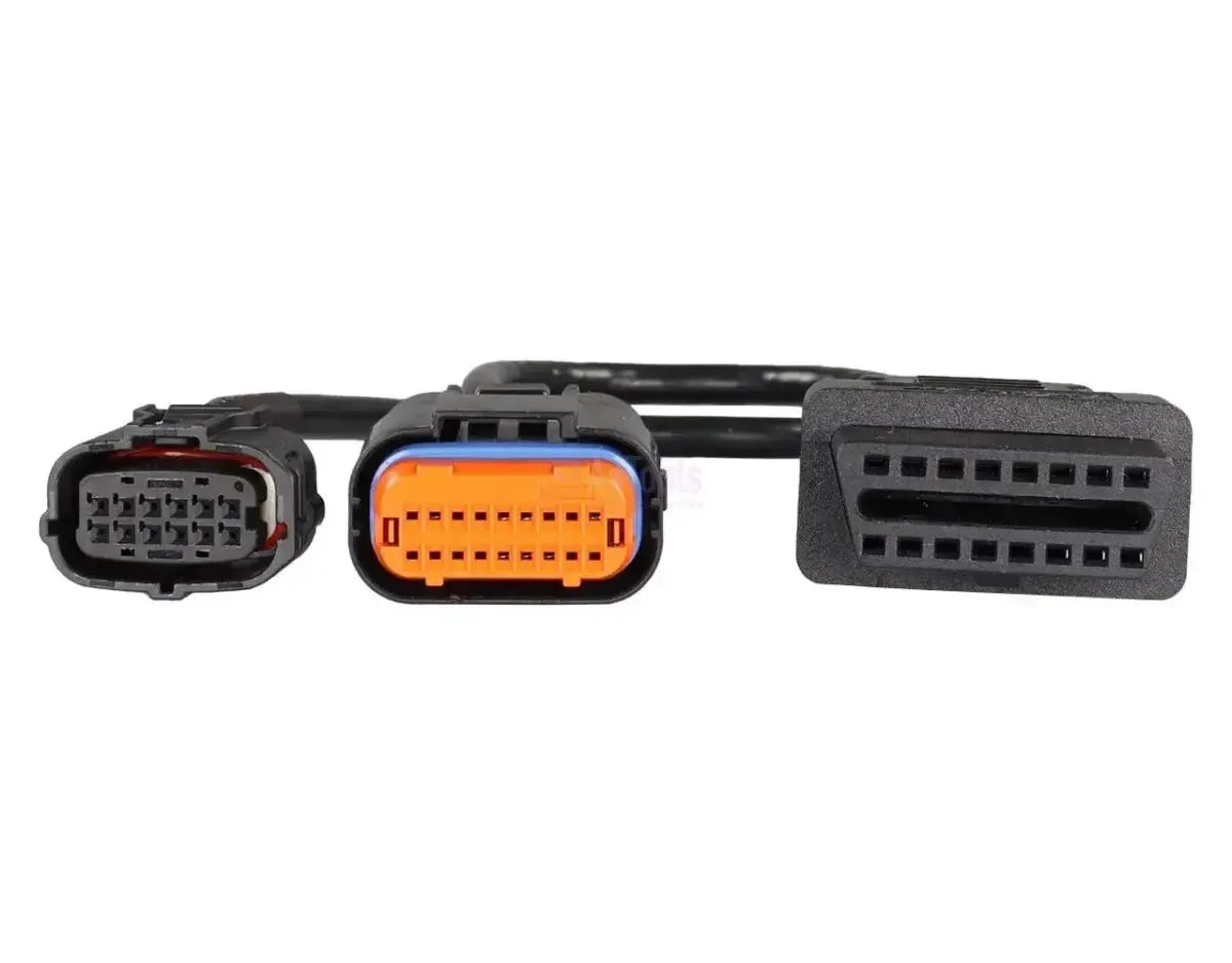 OBDSTAR (M054) | Suzuki/Yamaha 12+18-polige IMMO – 16-poliges OBD2 Adapterkabel | Motorrad