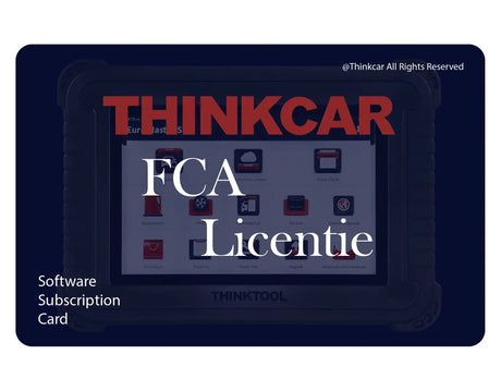 Thinkcar Thinkcar Thinktool FCA Licentie