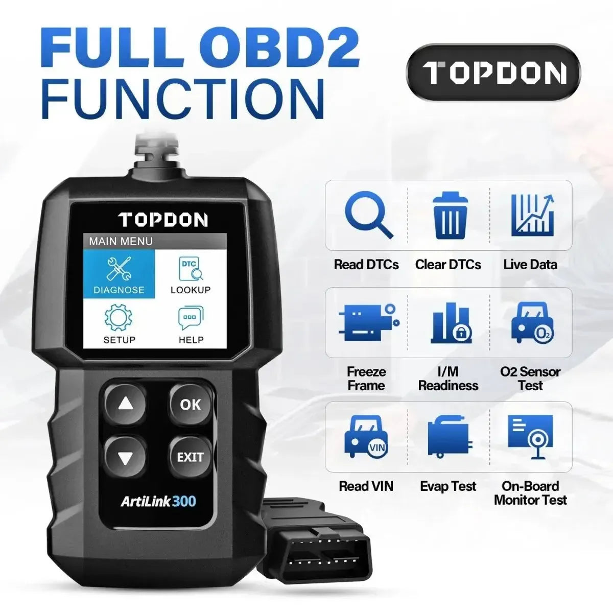 Topdon ArtiLink AL300 Auto Fehlercode-Leser