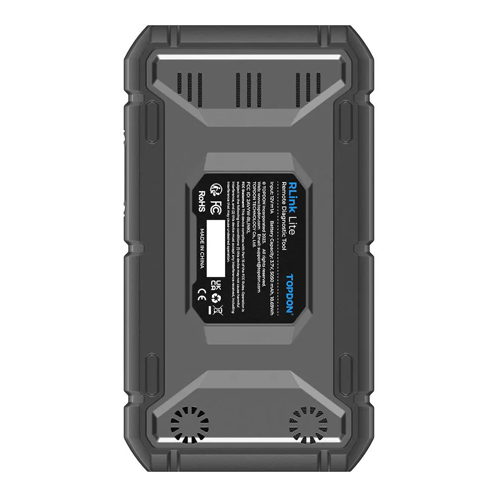 Topdon RLink Lite Interface