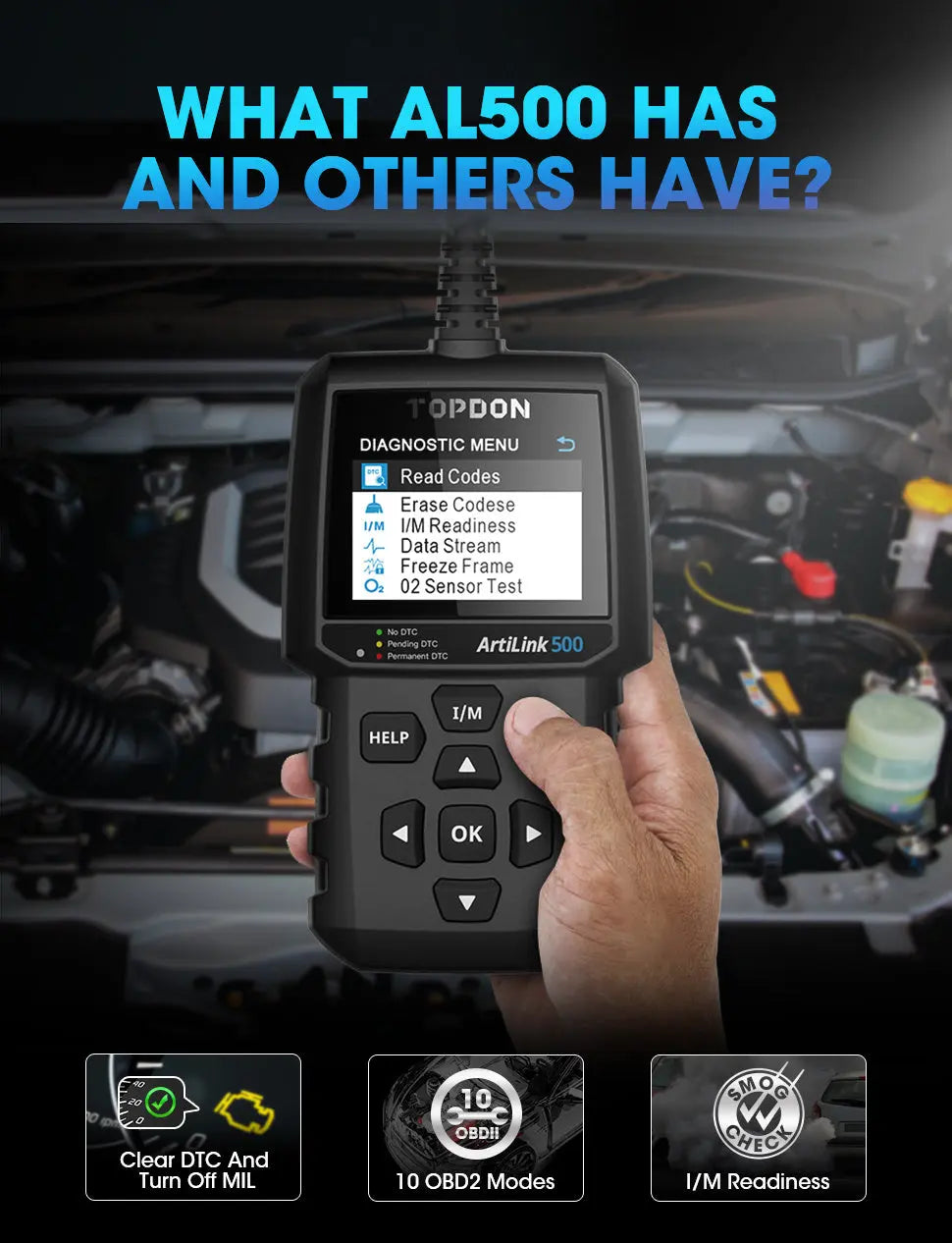 Topdon Topdon ArtiLink AL500 Auto Code Reader