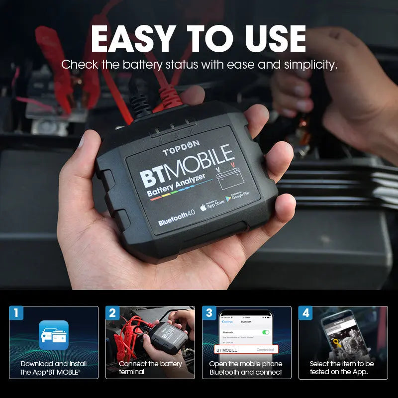 Topdon Topdon BT Mobile Accutester