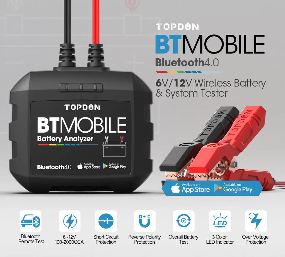 Topdon Topdon BT Mobile Accutester