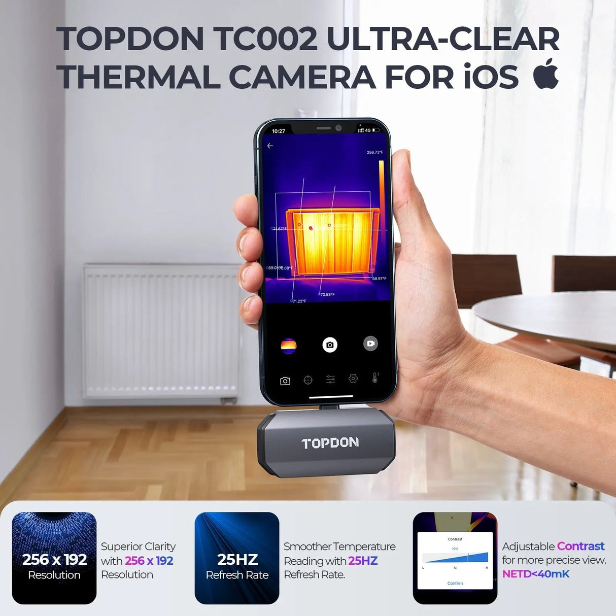 Topdon Topdon TCView TC002 Warmtebeeldcamera