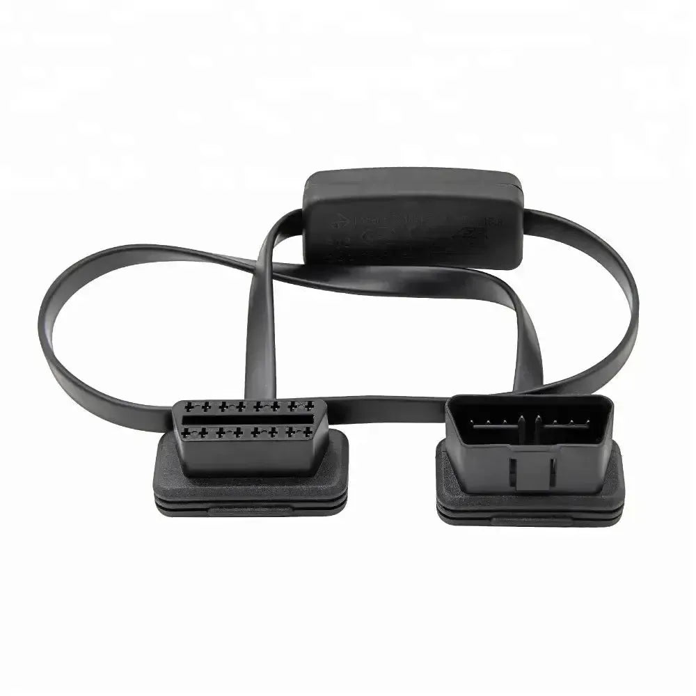 Universell (A0055) | 16-poliges OBD2-Plattenverlängerungskabel mit Schalter (60 cm) | Schnittstelle