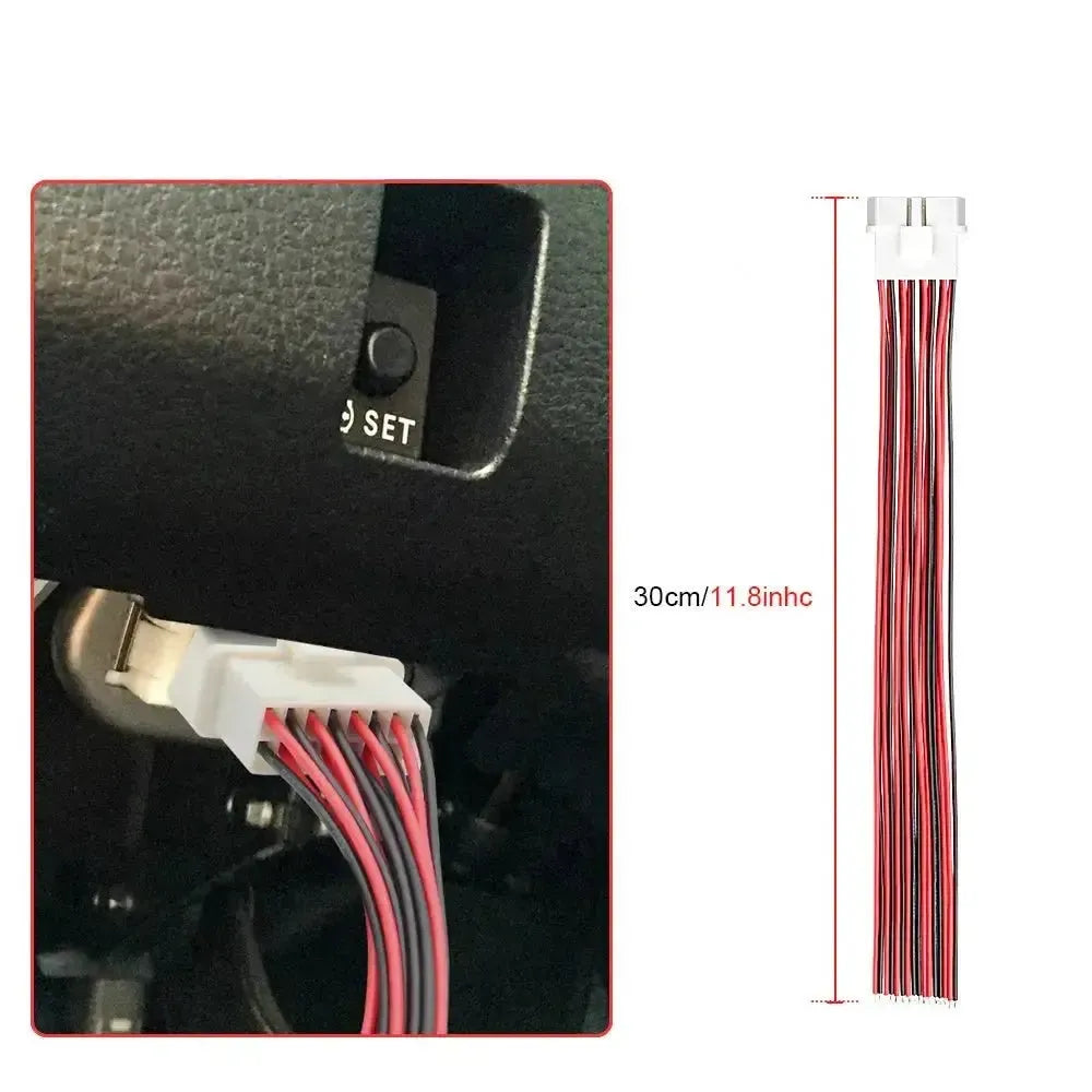 Universeller 16-poliger OBD2-Stecker (Männlich) mit 16 offenen Endkabeln – 30 cm