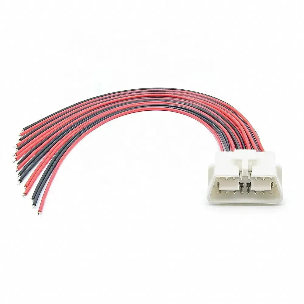 Universeller 16-poliger OBD2-Stecker (Männlich) mit 16 offenen Endkabeln – 30 cm