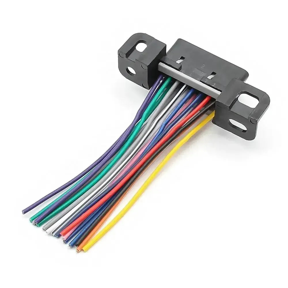 Universeller 16-poliger OBD2-Anschluss (Weiblich) mit 16 offenen Endkabeln - 10 cm