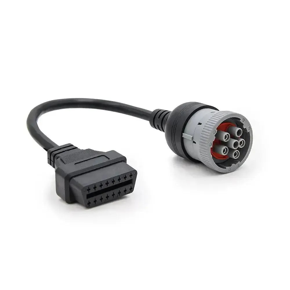 Universelles 6-poliges J1708-auf 16-poliges OBD2 Adapterkabel – Nutzfahrzeug und Arbeitsfahrzeug