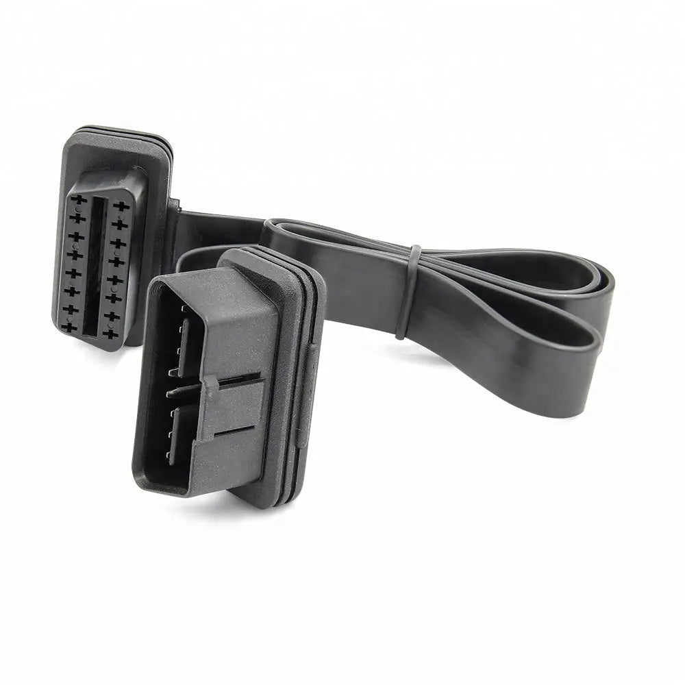 Universele Full 16 Pins OBD2 Platte Verlengkabel 60 cm