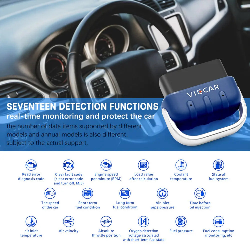 Viecar Viecar VP005 ELM327 Bluetooth 5.0 Interface