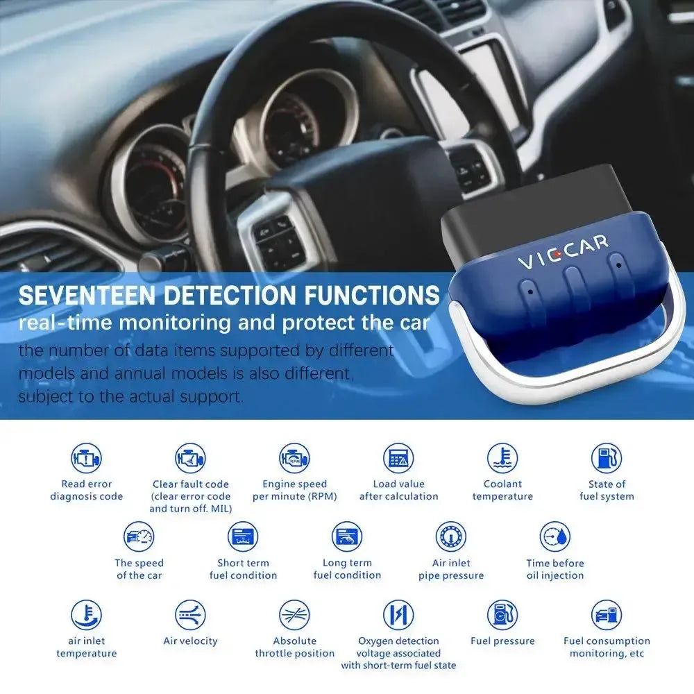 Viecar VP005 | ELM327-Schnittstelle (Bluetooth 5.0)