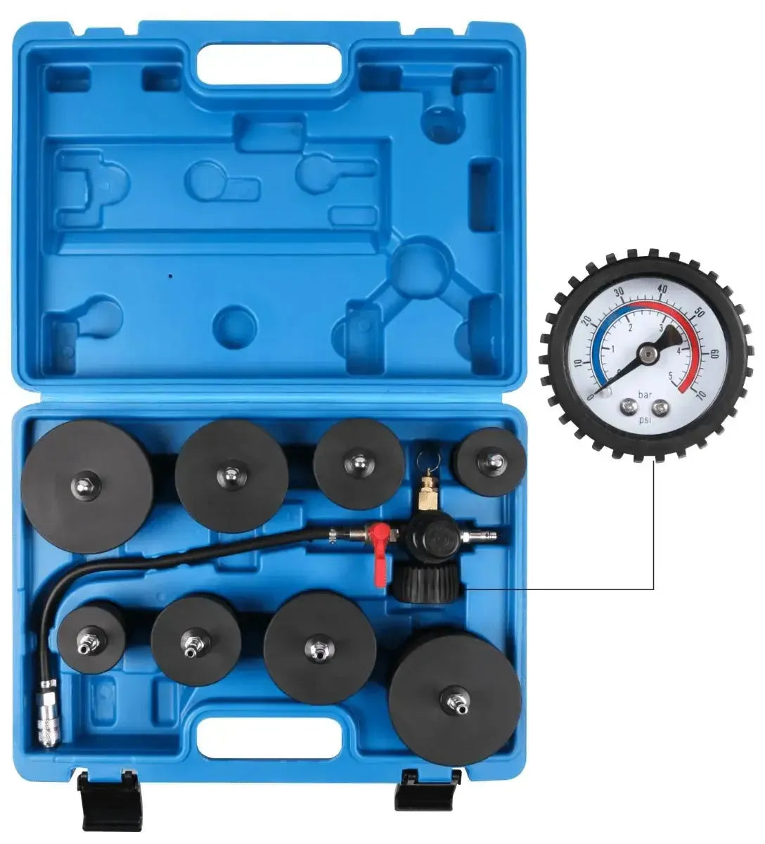 VT14115B Turbolader System Lecktestset 9-teilig