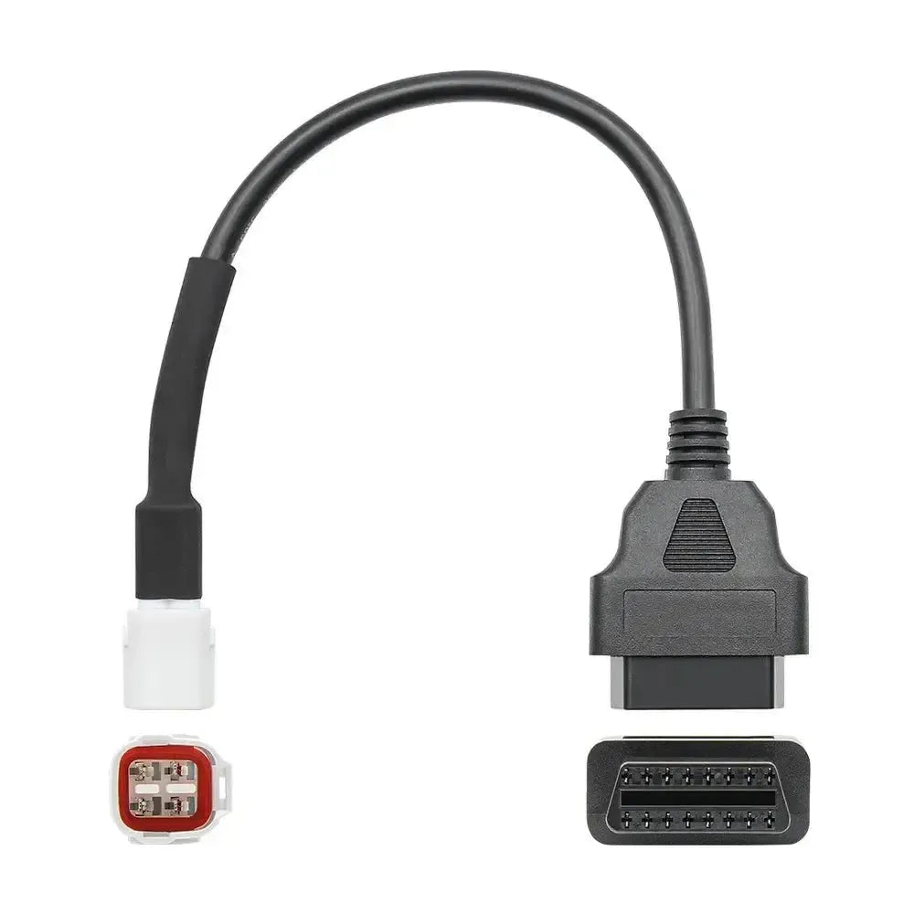 Yamaha 4-polig zu 16-polig OBD2 Adapterkabel – Motorrad
